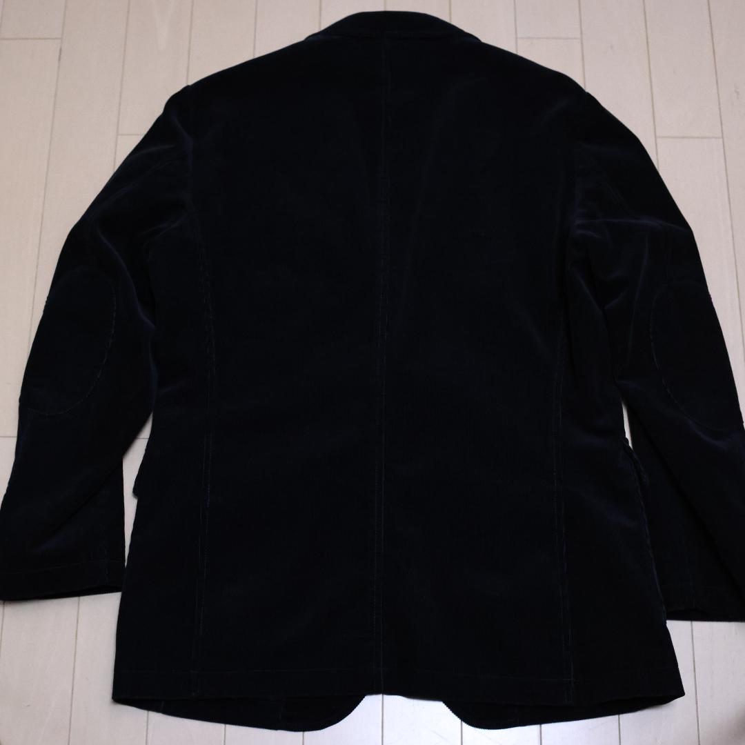 【極美品】Kent エルボーパッチ コーデュロイテーラードジャケット 濃紺