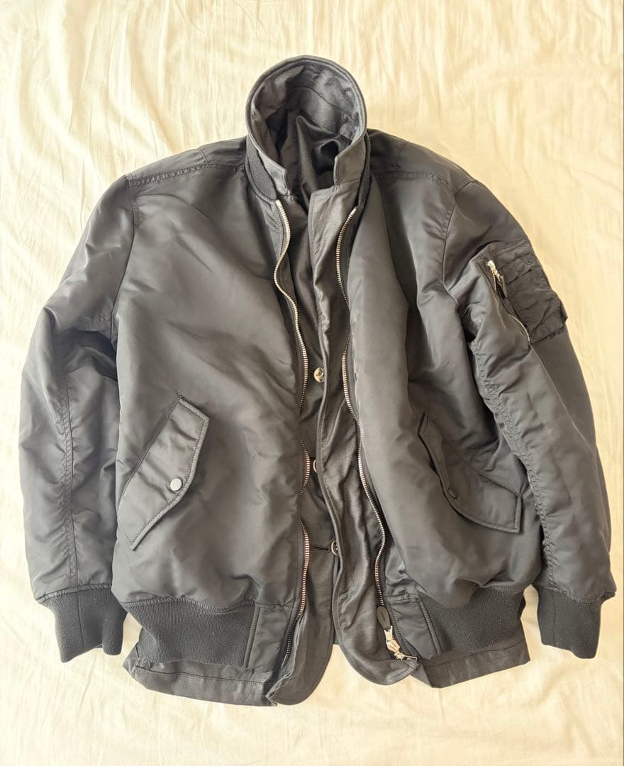 【定価12.1万円】UNIFORM EXPERIMENTリバーシブルMA-1