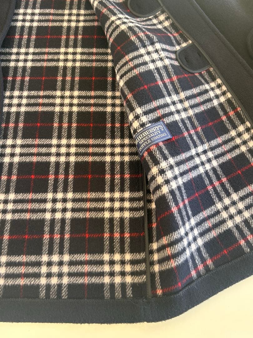 Burberrys 1980年代　ダッフルコート　ネイビー