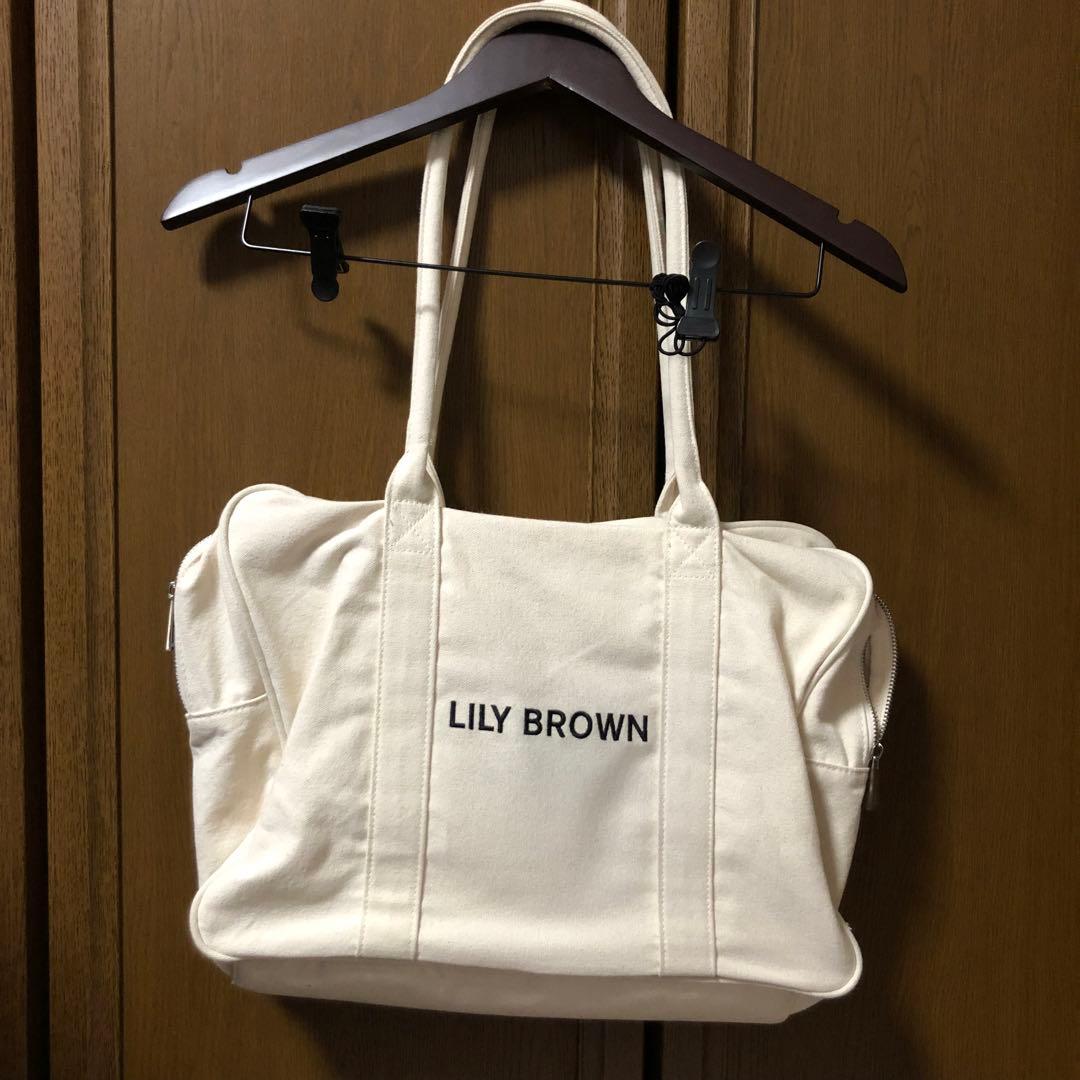 LILY BROWN Lily bearトラベルボストンバッグ