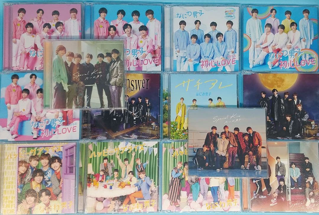 ブルーレイ付　なにわ男子　CD　シングル　全形態 コンプ　アルバム　42点