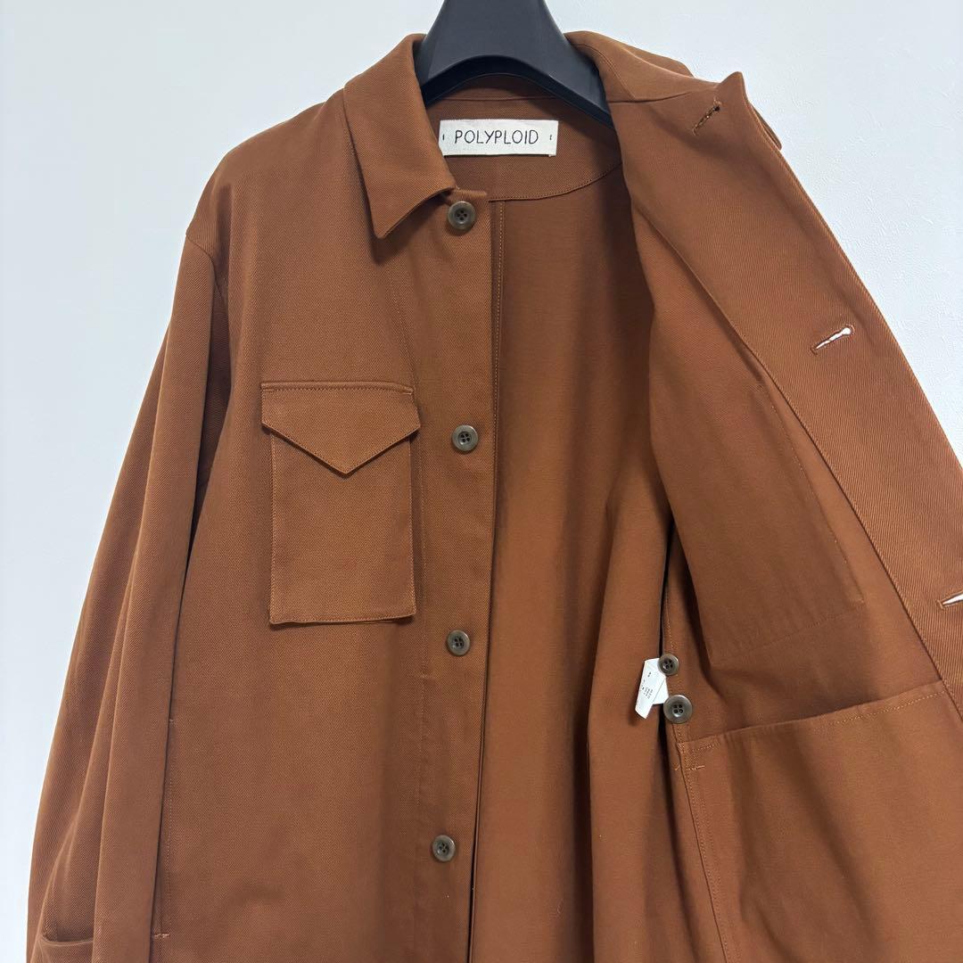 ジャケット・アウター POLYPLOID WORKWEAR JACKET B [BROWN]