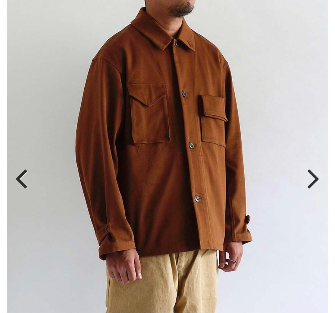 ジャケット・アウター POLYPLOID WORKWEAR JACKET B [BROWN]