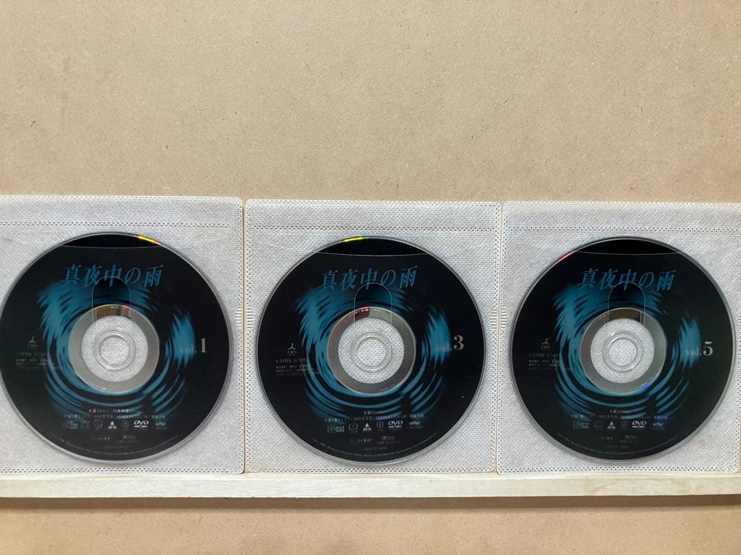 真夜中の雨/全6巻　正義は勝つ/全5巻　株価暴落/全3巻　他1巻　織田裕二主演