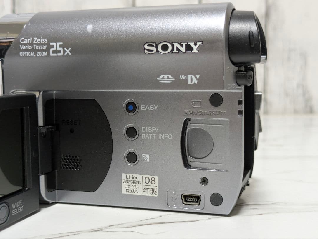 【希少】SONY　DCR-HC62　MiniDV対応