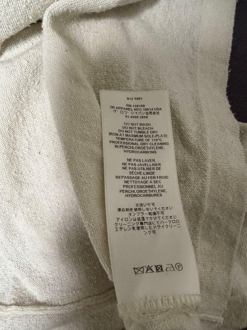 THE ROW stockton シルクTシャツ