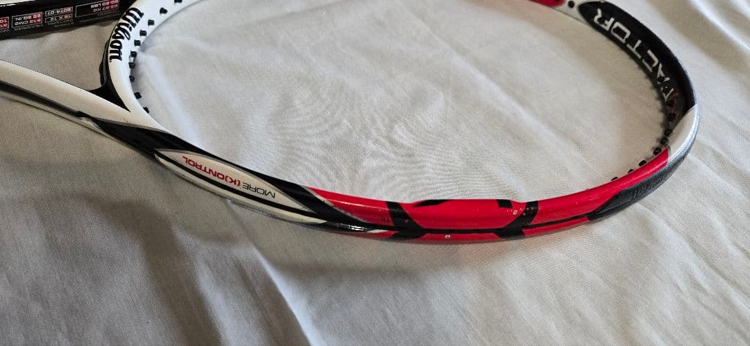 Wilson k six one 95 テニスラケット 2本セット（ケース付き）