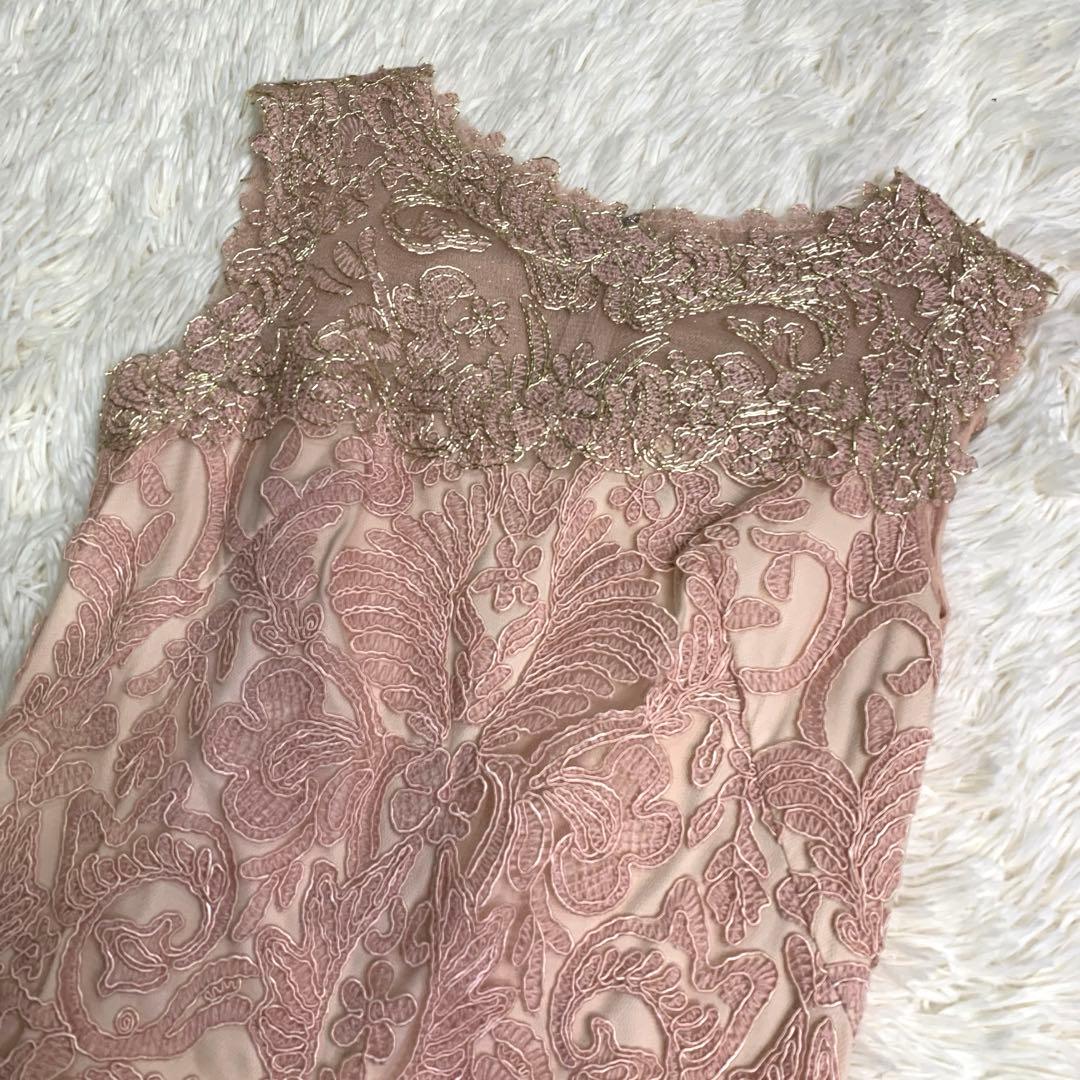 Tadashi Shoji 　花柄刺繍　レース　ドレス　ワンピース