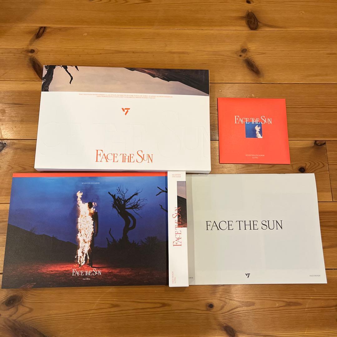 SEVENTEEN FACE THE SUN 5種セット