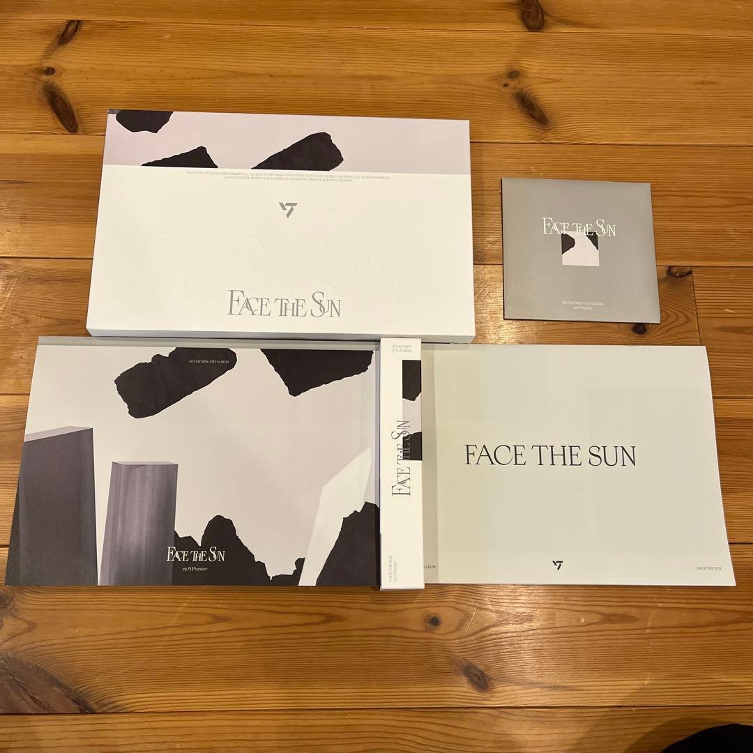 SEVENTEEN FACE THE SUN 5種セット
