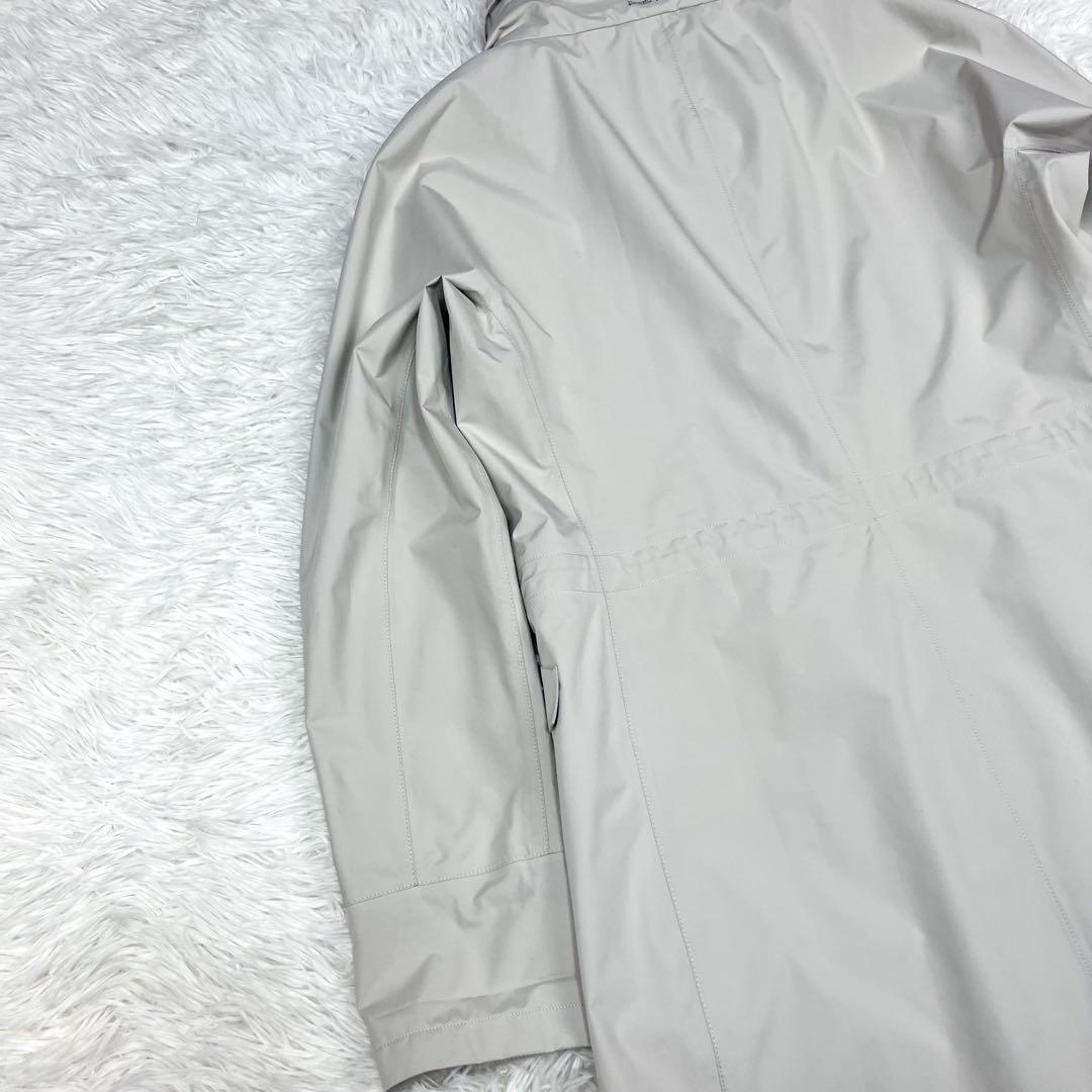 希少 ヘルノ ラミナー ステンカラーコート フード着脱可 ゴアテックス 2XL