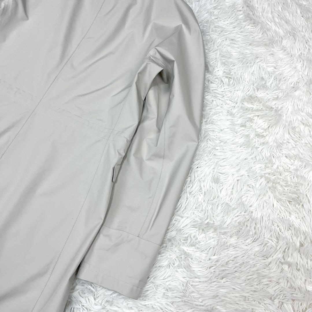 希少 ヘルノ ラミナー ステンカラーコート フード着脱可 ゴアテックス 2XL