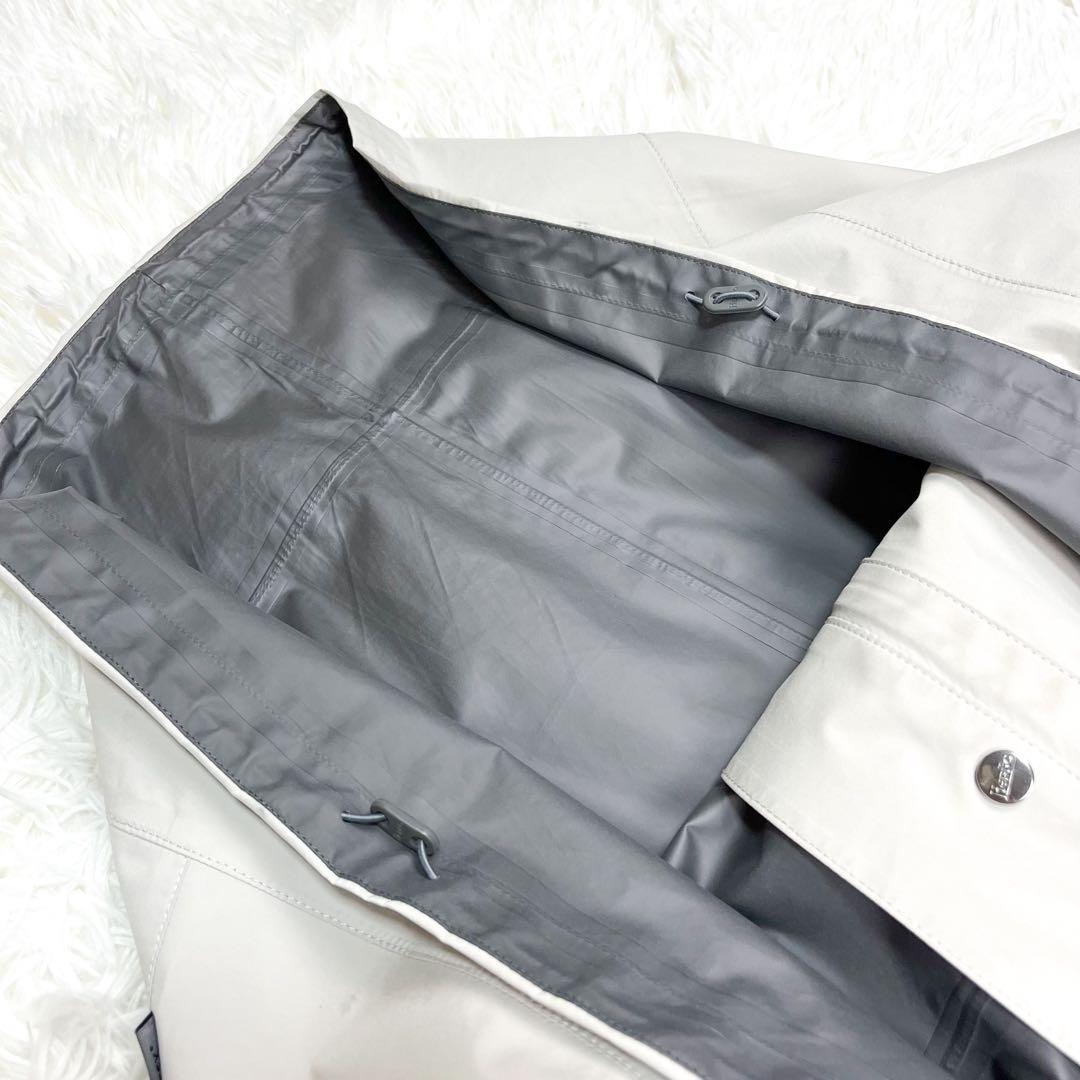 希少 ヘルノ ラミナー ステンカラーコート フード着脱可 ゴアテックス 2XL