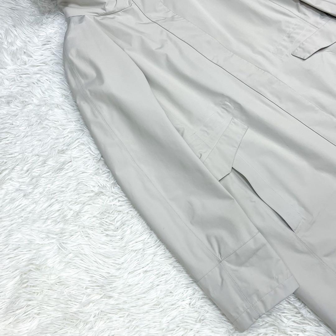 希少 ヘルノ ラミナー ステンカラーコート フード着脱可 ゴアテックス 2XL