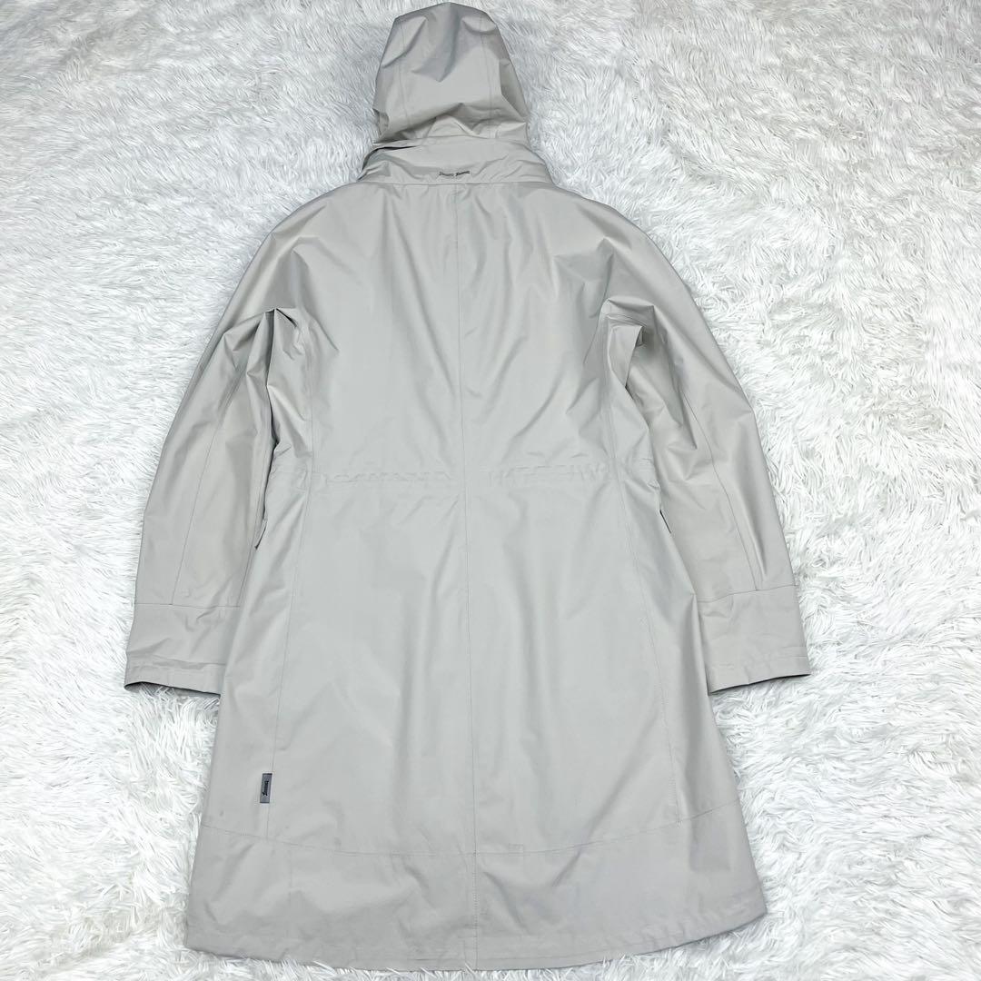 希少 ヘルノ ラミナー ステンカラーコート フード着脱可 ゴアテックス 2XL