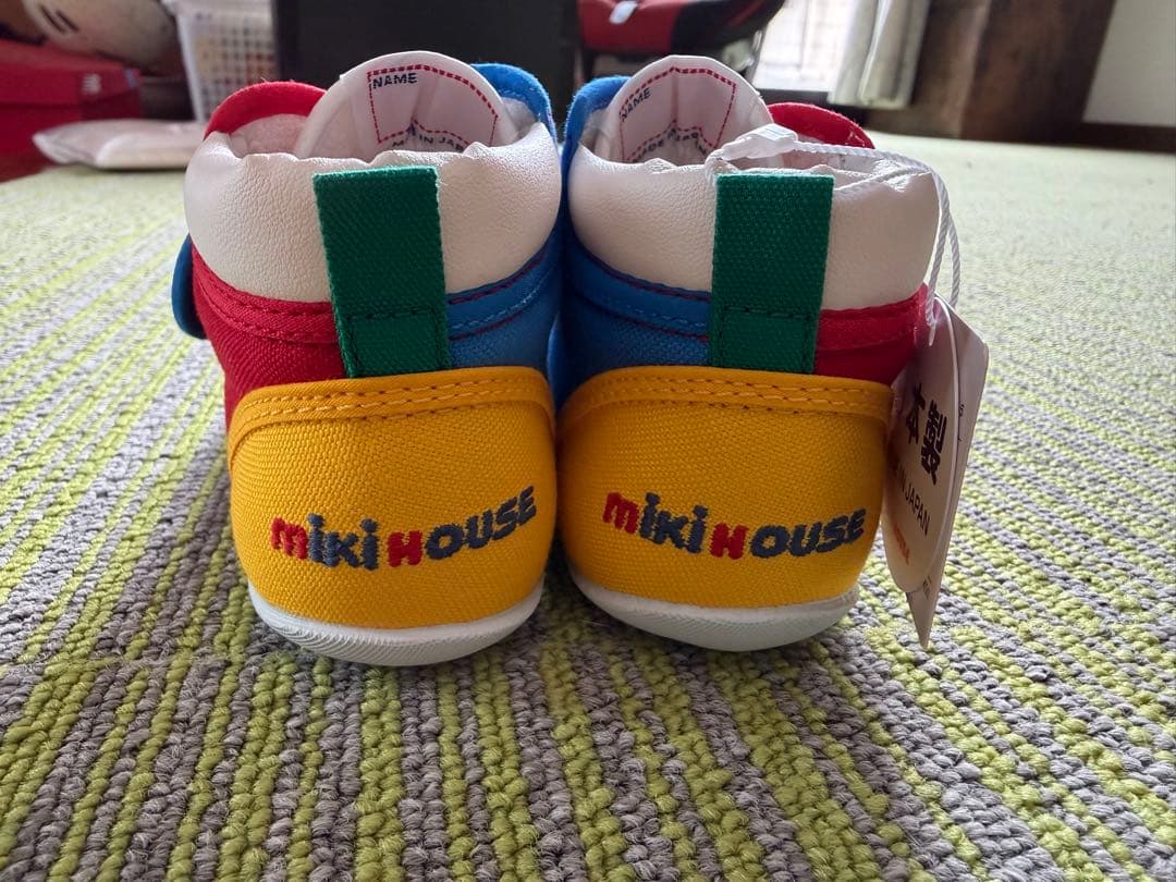 MIKI HOUSE ミキハウス、 ビブ ズボン 靴 3点セット　まとめ売り