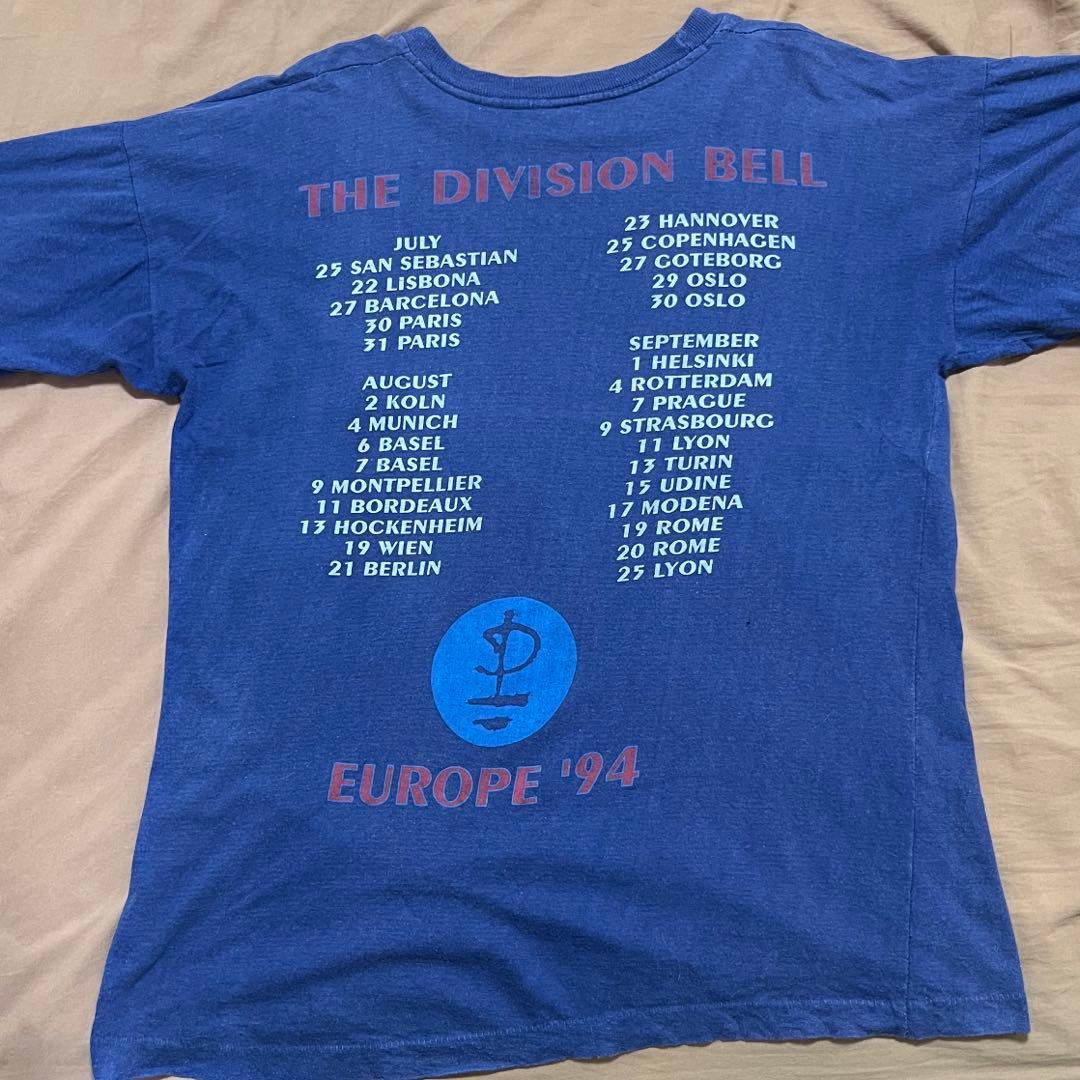 珍品 90s Pink floyd division bell TOUR tee