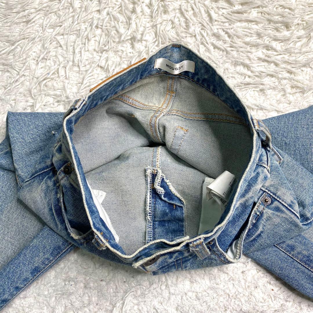 良品✨Moussy デニム フレア MVS 赤耳 010FSA12 ストレッチ