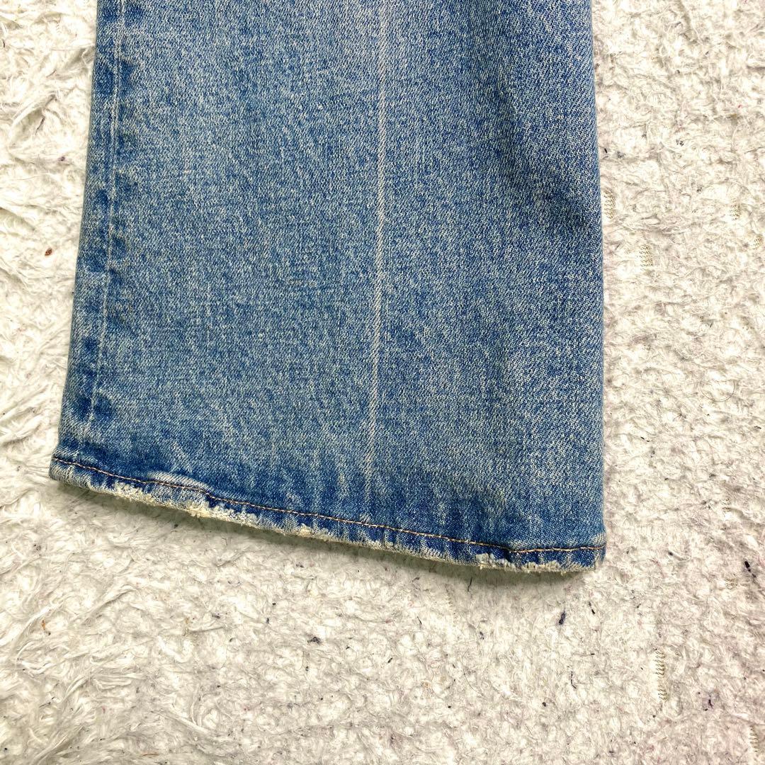 良品✨Moussy デニム フレア MVS 赤耳 010FSA12 ストレッチ