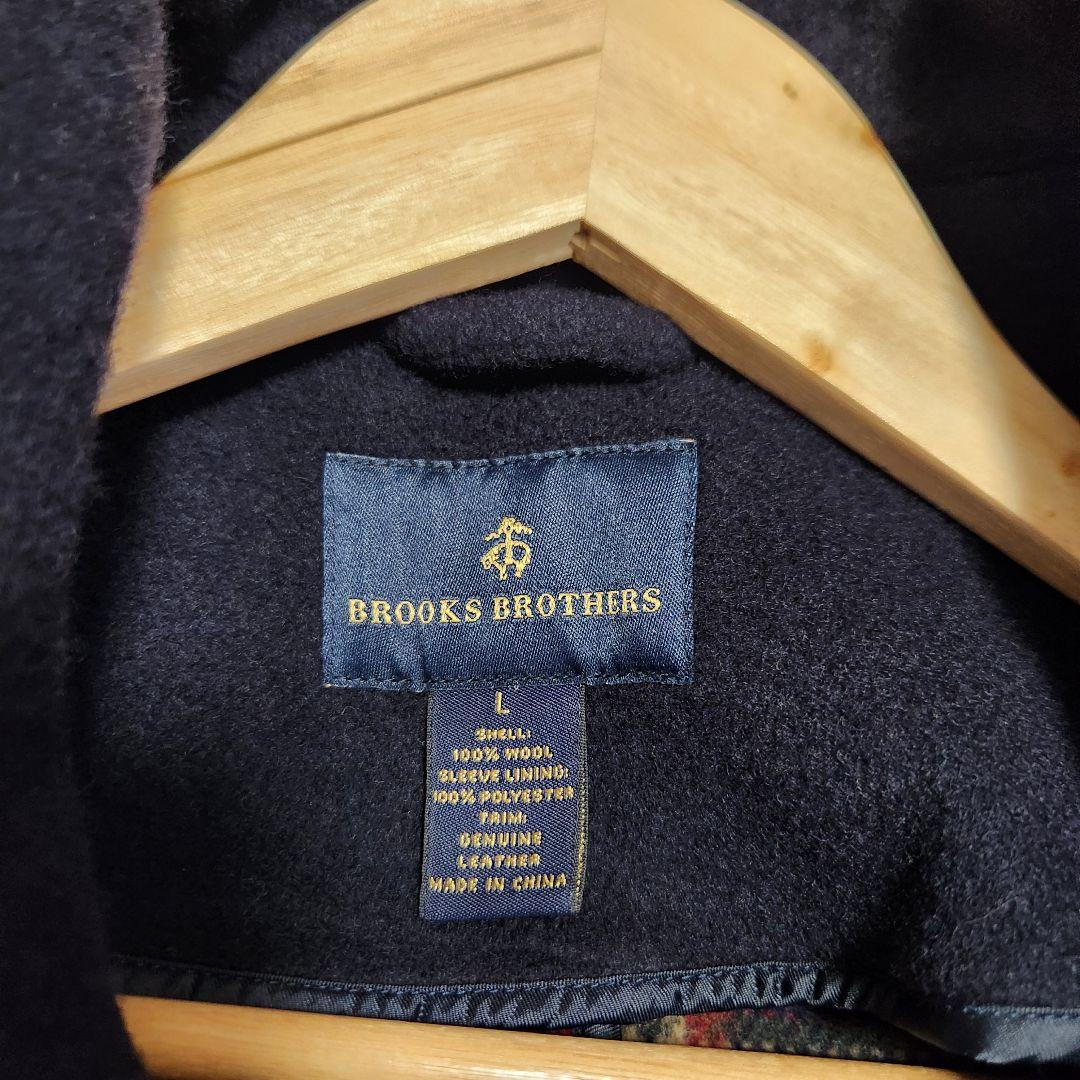 Brooks Brothers ネイビー ダッフルコート Lサイズ ウール