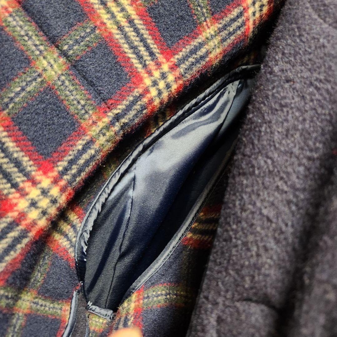Brooks Brothers ネイビー ダッフルコート Lサイズ ウール