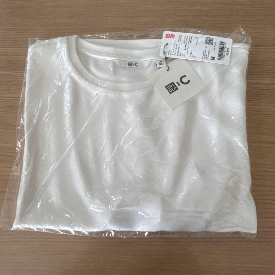 UNIQLOサテンオーバーサイズショートブラウス/5分袖