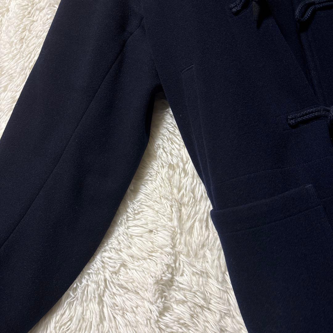 希少✨UNIQLO+J オーバーサイズダッフルコートネイビー　XXL ウール