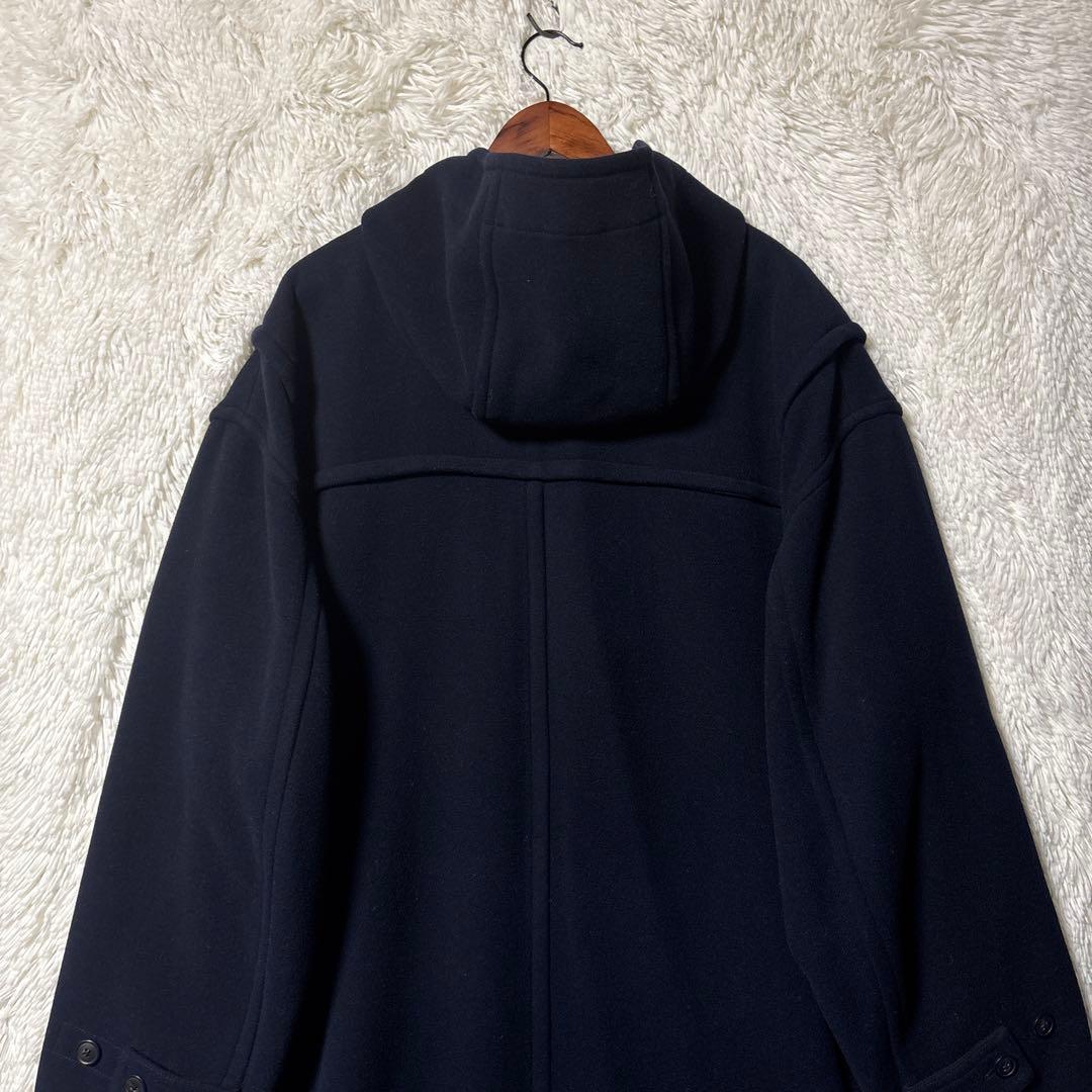 希少✨UNIQLO+J オーバーサイズダッフルコートネイビー　XXL ウール