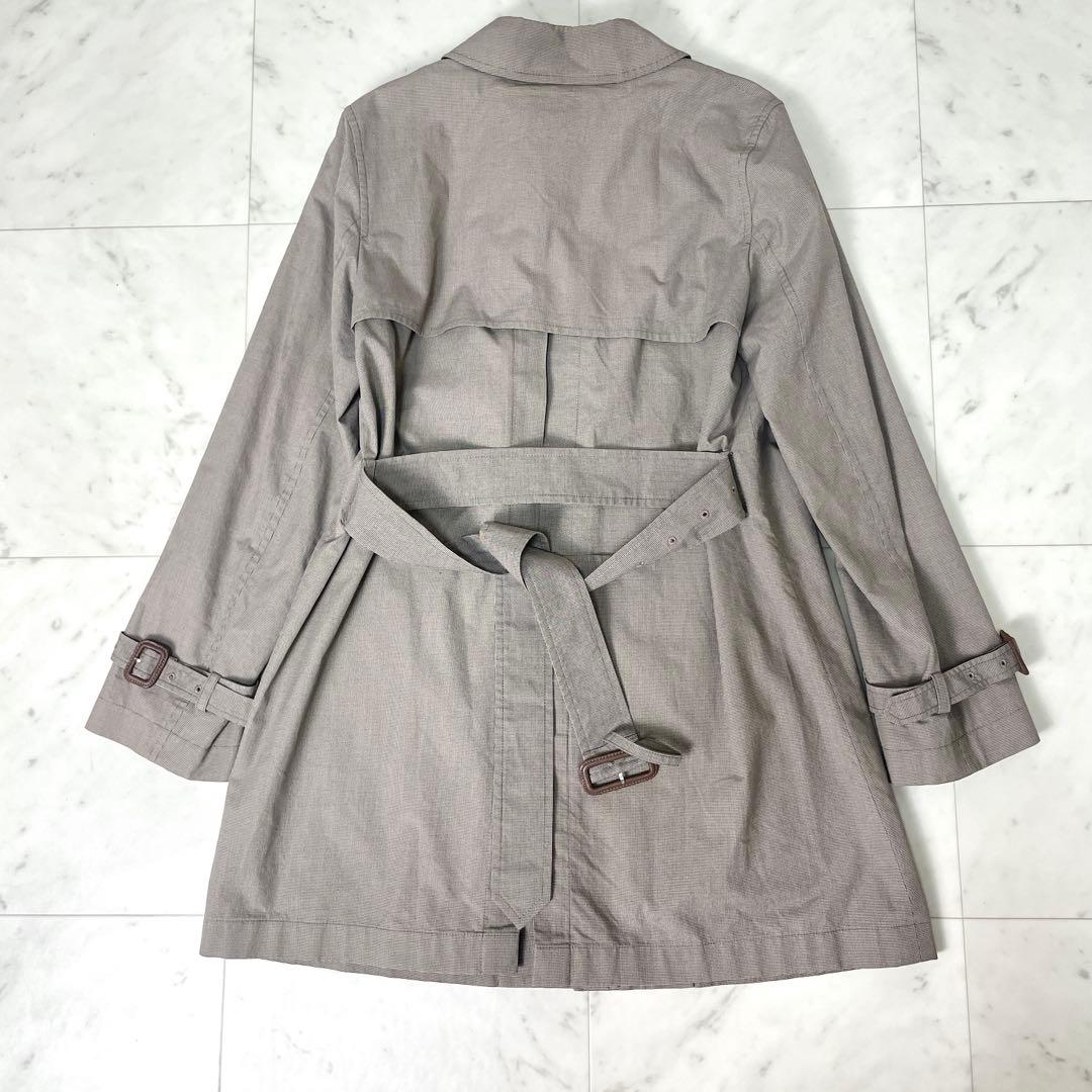 専用【美品】マーガレットハウエル ウールライナー ステンカラーコート 茶 M