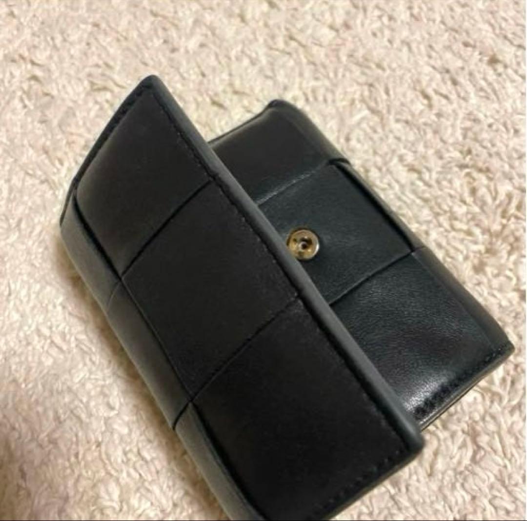 Bottega Veneta 三つ折り財布 ブラック