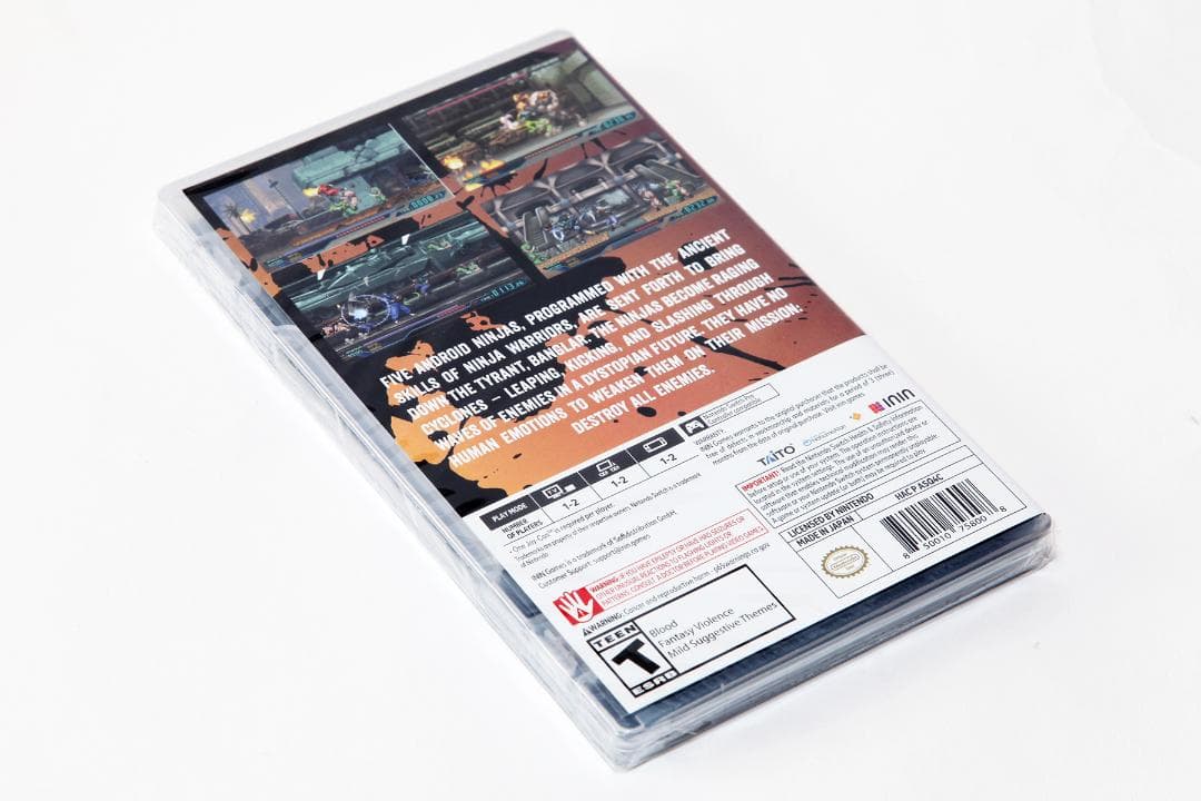 【新品未開封】ザ・ニンジャウォーリアーズ ワンスアゲイン【switch】