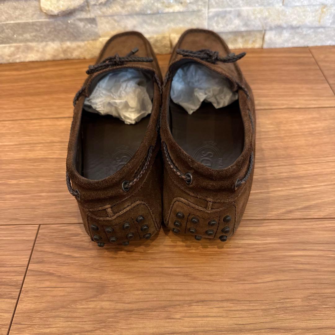 トッズ　TOD’S ドライビングシューズ　茶　スリッポン