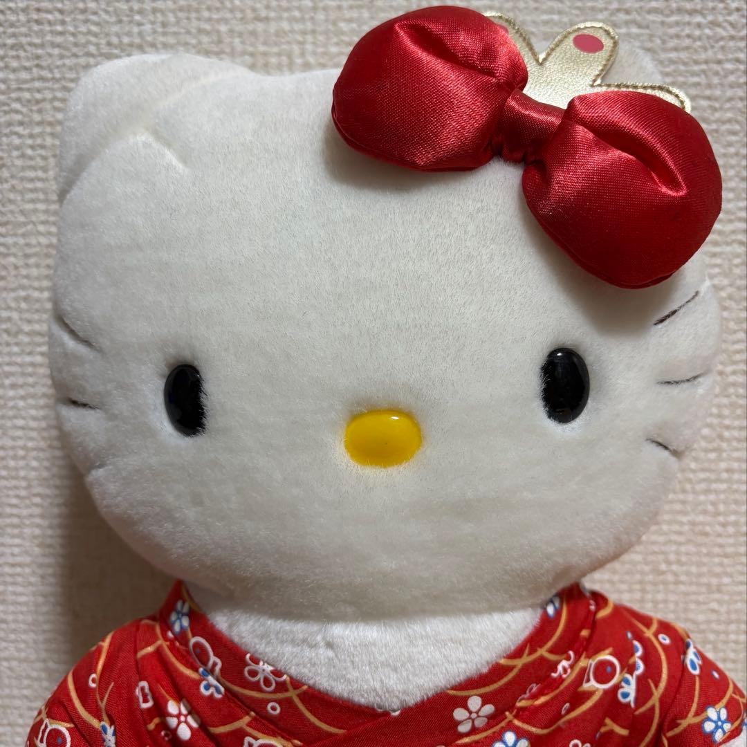 m*a様 サンリオ ハローキティ ナツマツリ 着物ぬいぐるみM