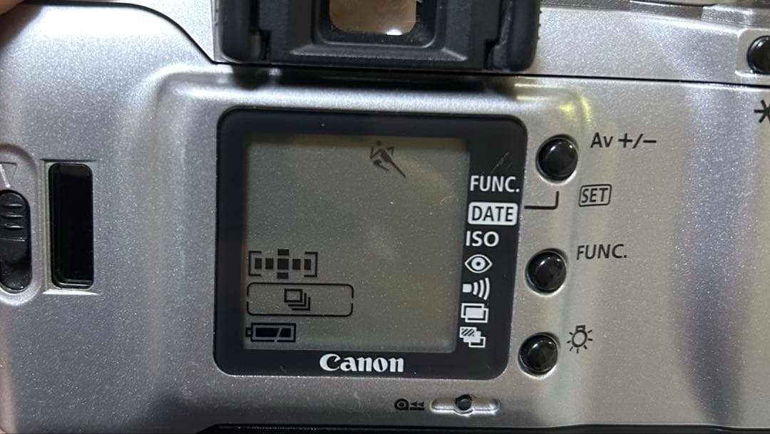 【動作確認済み】Canon EOS Kiss5 一眼レフカメラ　フィルム、電池付