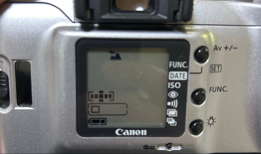 【動作確認済み】Canon EOS Kiss5 一眼レフカメラ　フィルム、電池付