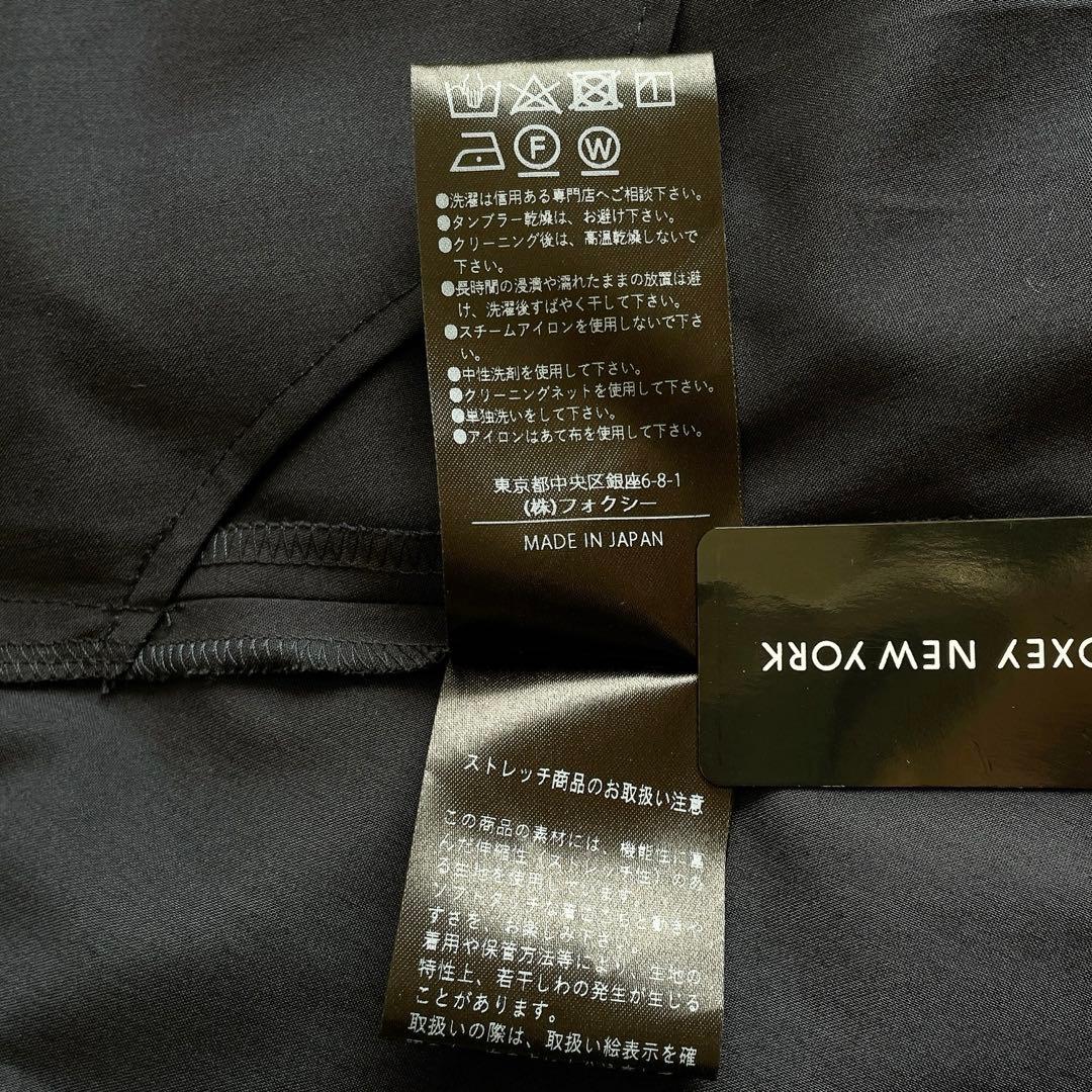 完売品✨ FOXEY NEW YORK ワンピース アイリーン 洗える ネイビー
