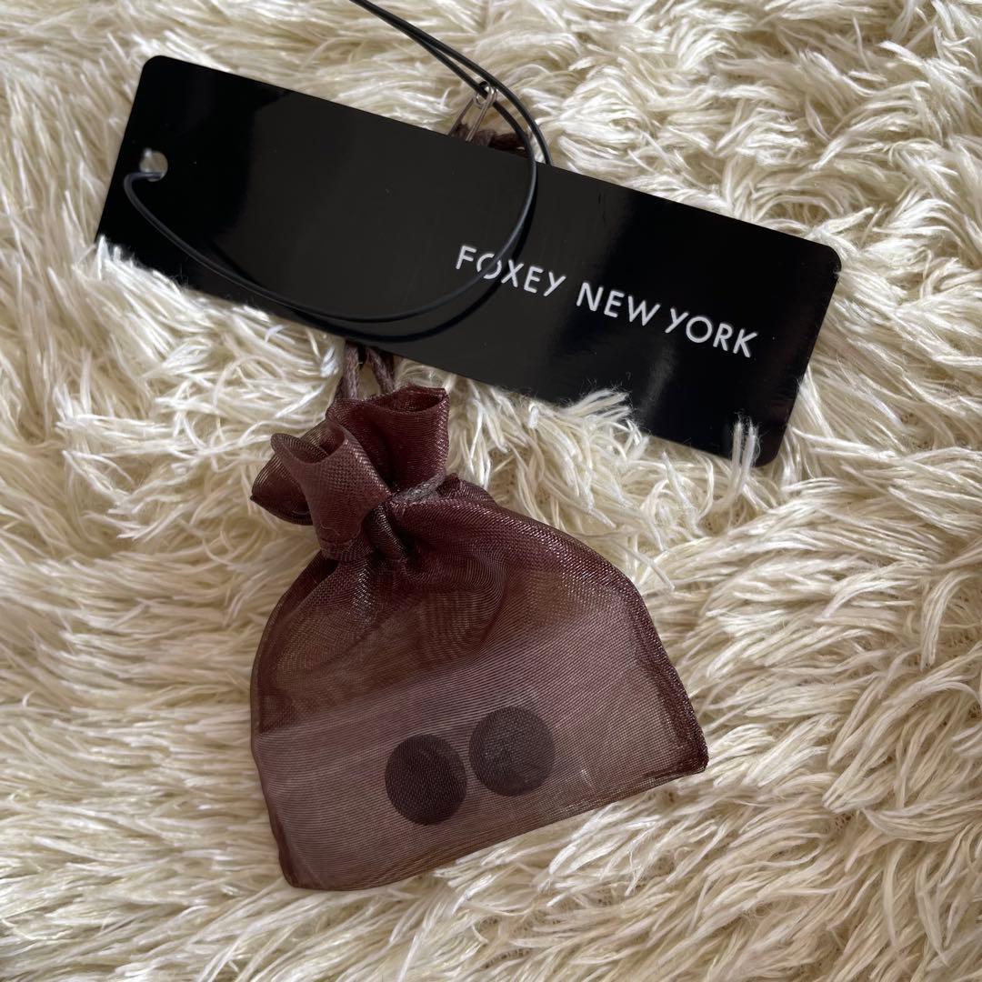完売品✨ FOXEY NEW YORK ワンピース アイリーン 洗える ネイビー