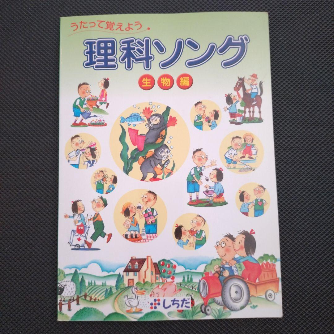 理科ソング・社会科ソング 5冊セット しちだ教育研究所