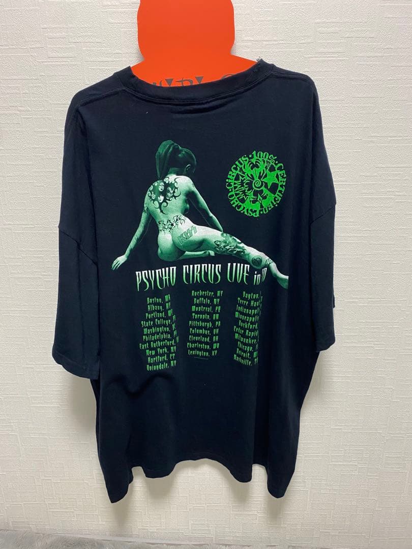 美品 90s KISS PSYCHO CIRCUS LIVE IN 30 3XL