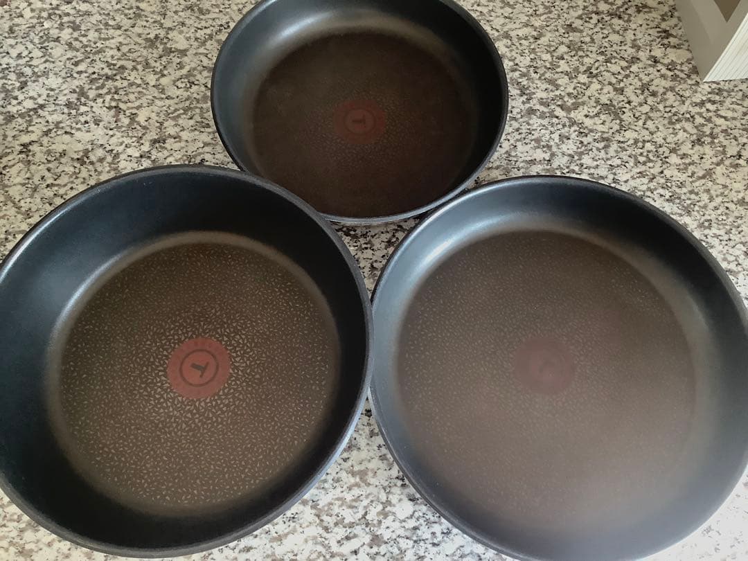 Tefal インジニオ 鍋3つセット ハンドル2つ ステンレス IH