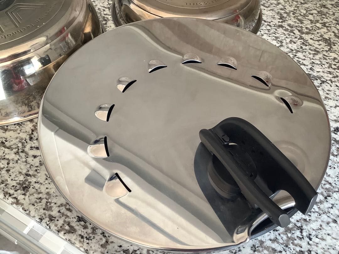 Tefal インジニオ 鍋3つセット ハンドル2つ ステンレス IH