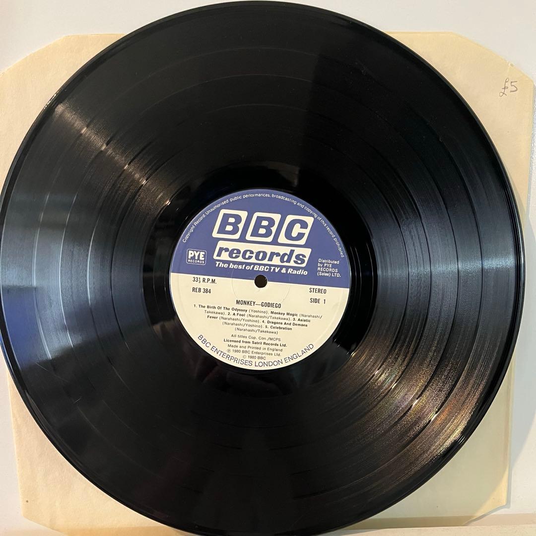 西遊記 - BBC放送版 サントラ レコード 希少 イギリス盤