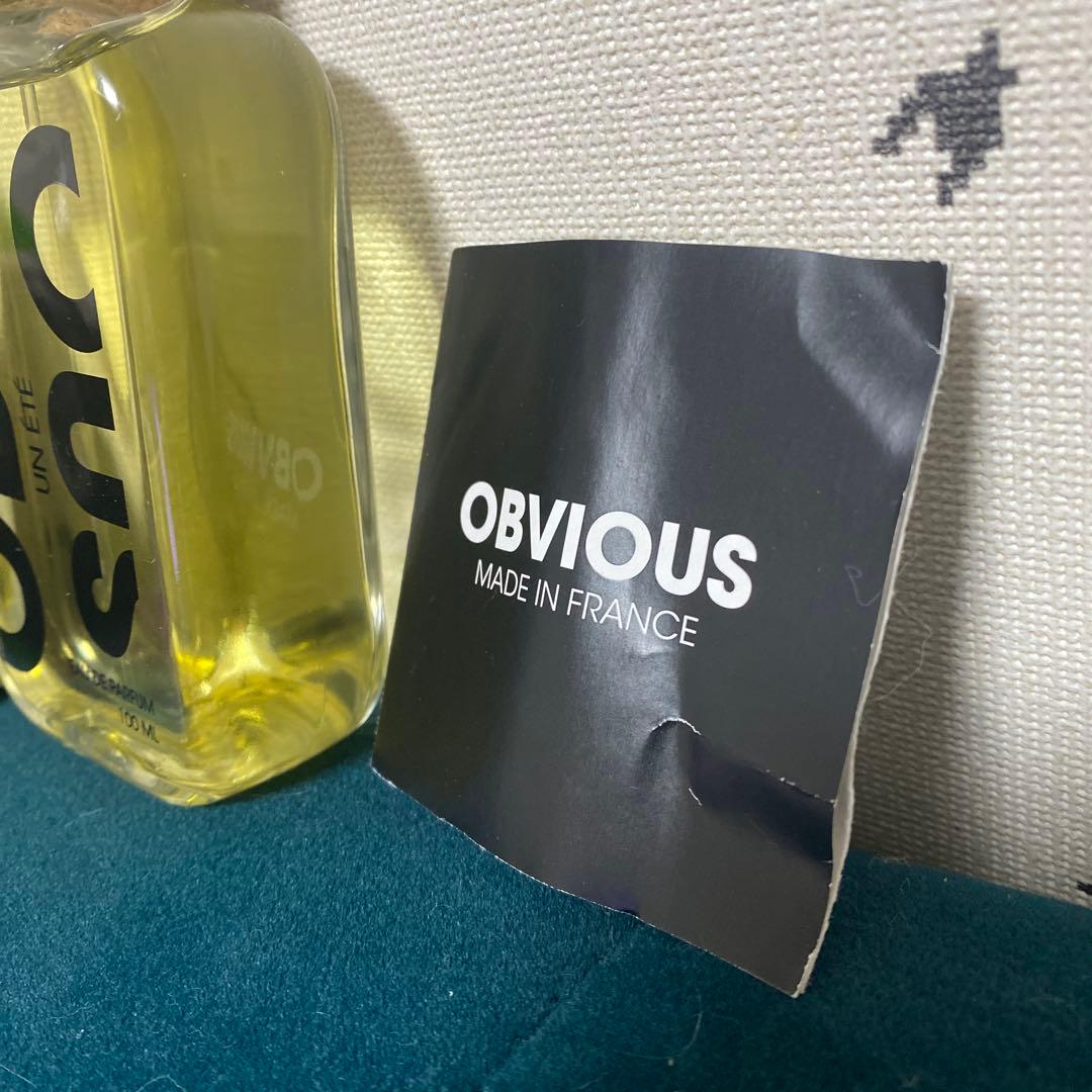 本日限定SALE★OBVIOUS UN ÉTÉ 100ML 香水