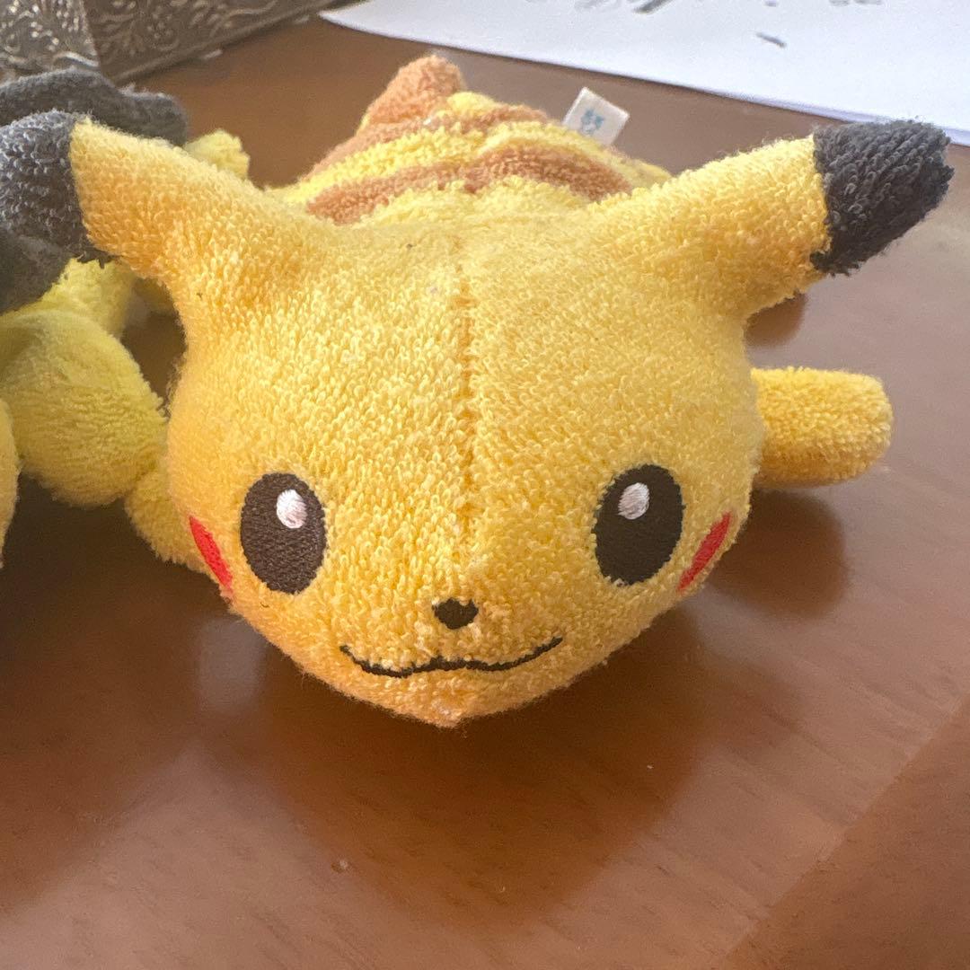 当時物 レトロ ピカチュウとピチューくたくた ぬいぐるみ ポケモン トミー