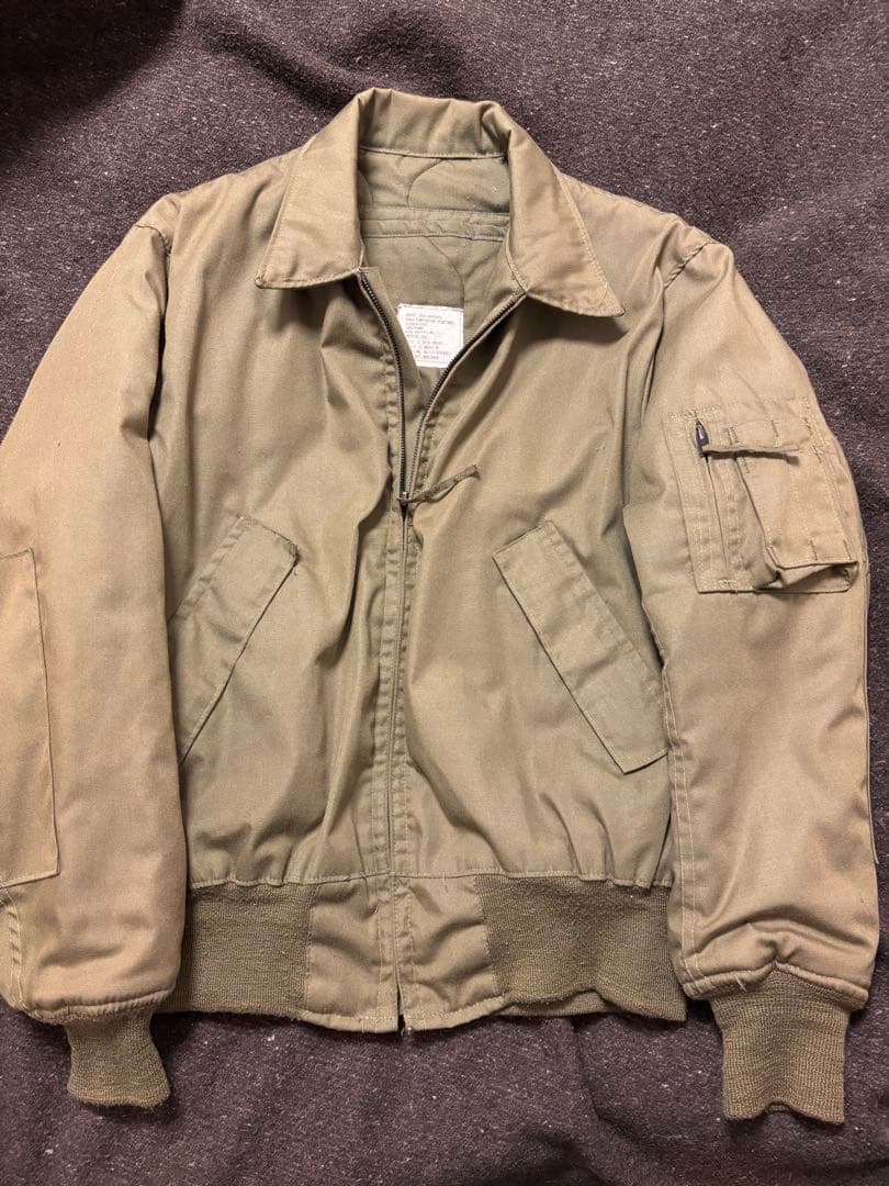 米軍実物　CVC タンカース　ジャケット　貴重　ALPHA社　M-L