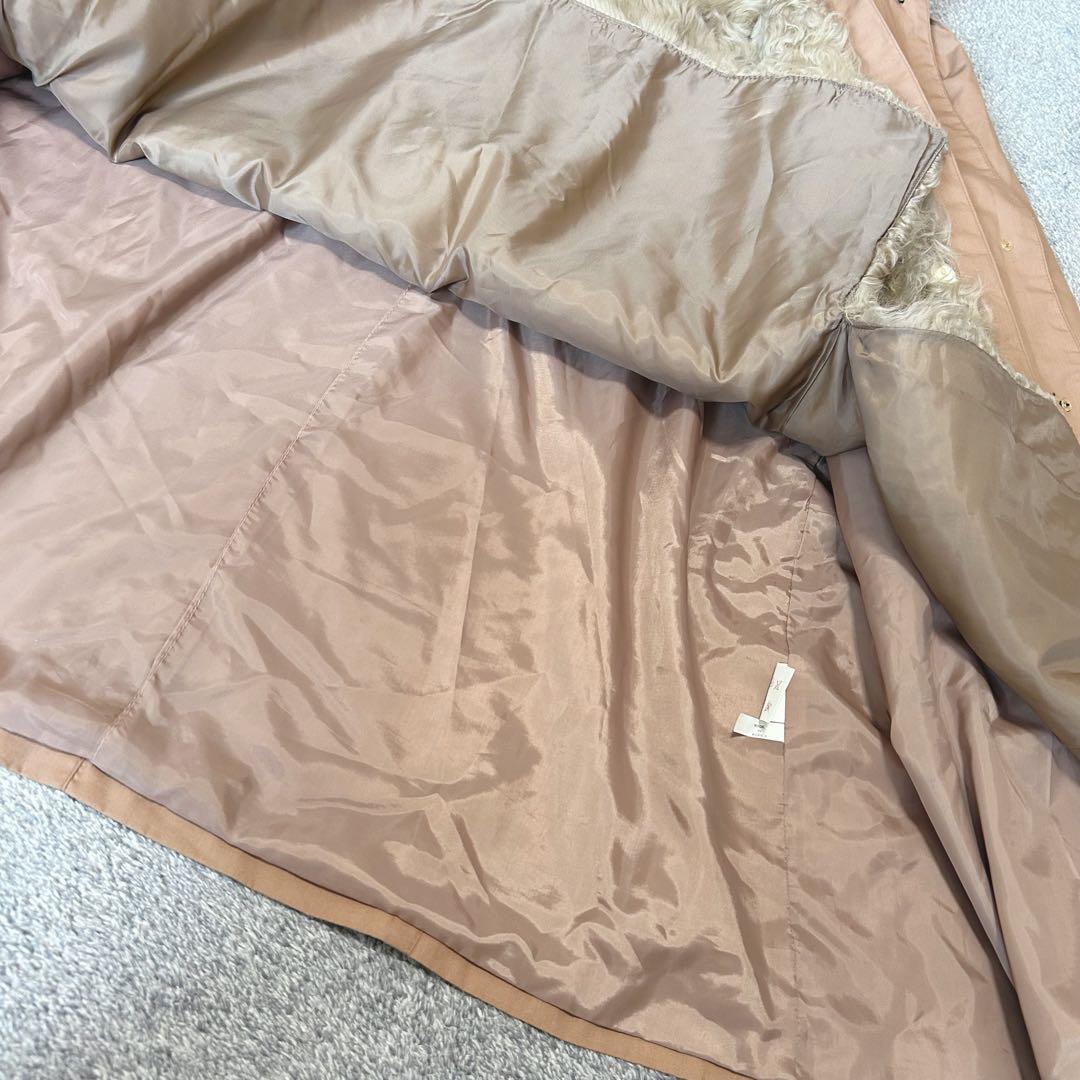 Diolen フォックスファー コート ライナー付 スイス高級素材 極美品