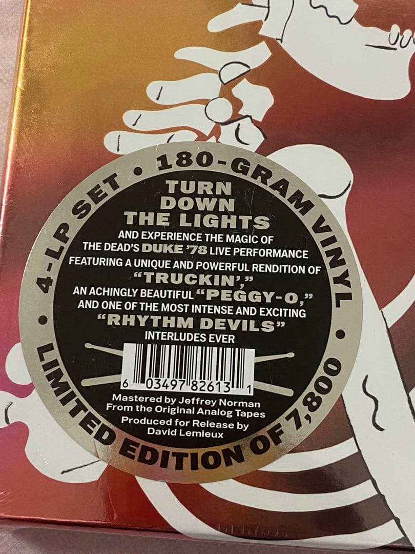 Grateful Dead Duke '78 4LPセット