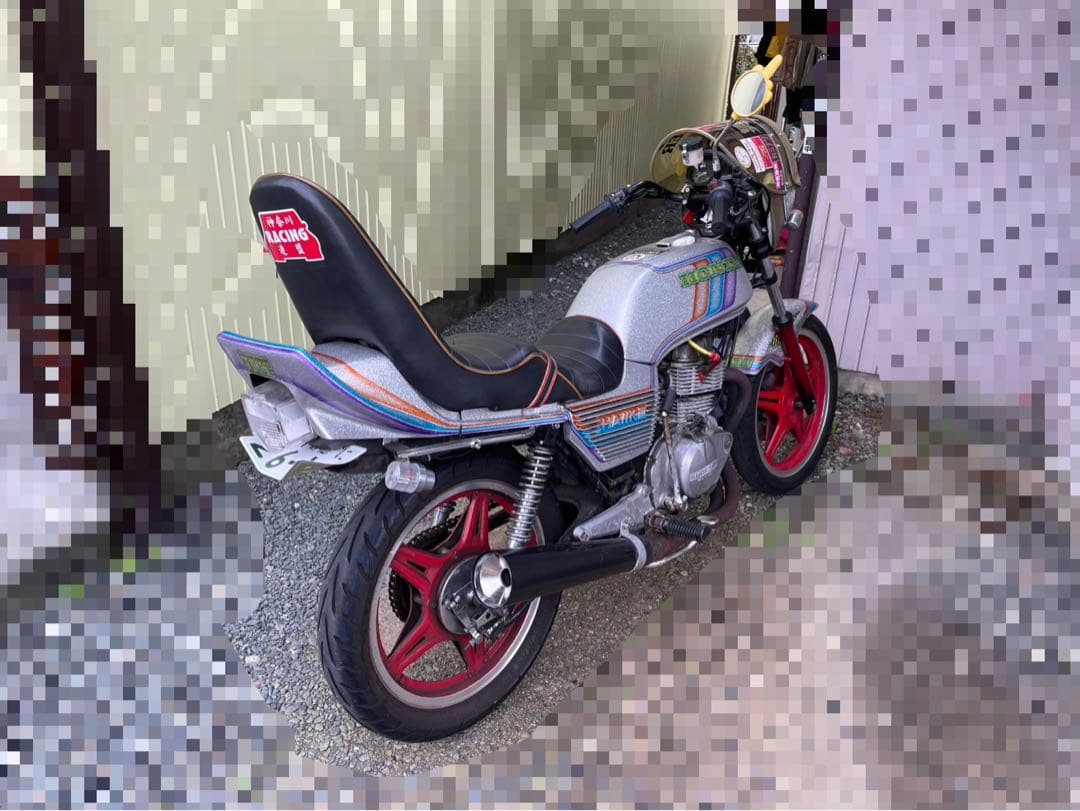 CB250N ホークⅢ シート 3段シート