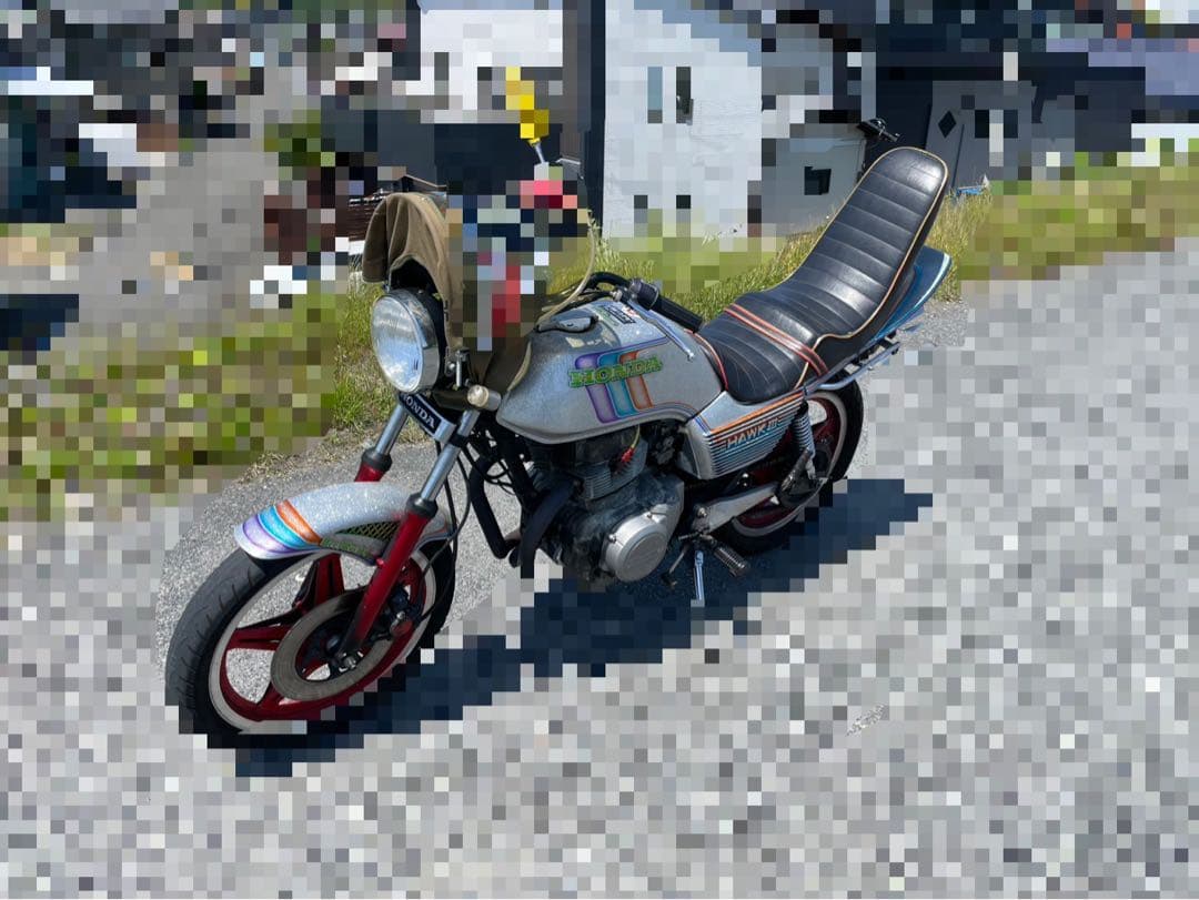 CB250N ホークⅢ シート 3段シート