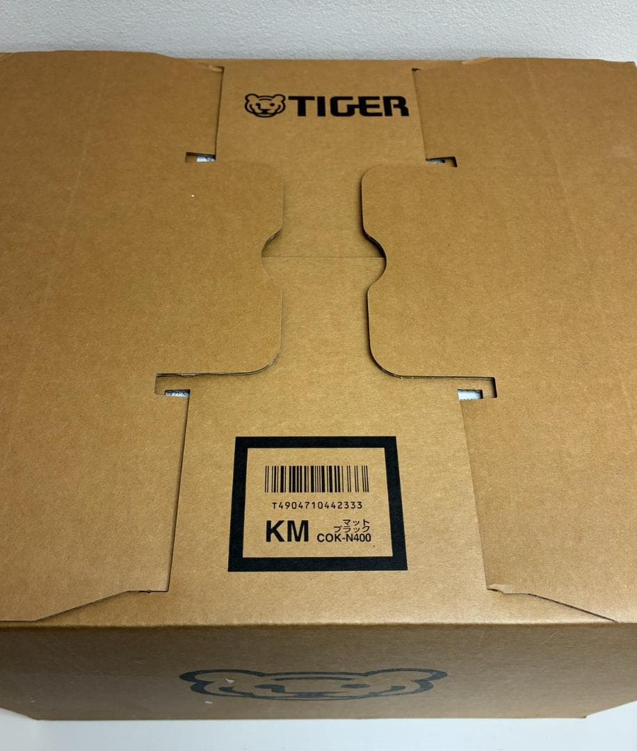未開封 タイガー 電気圧力鍋 COK-N400KM 4.0L 黒